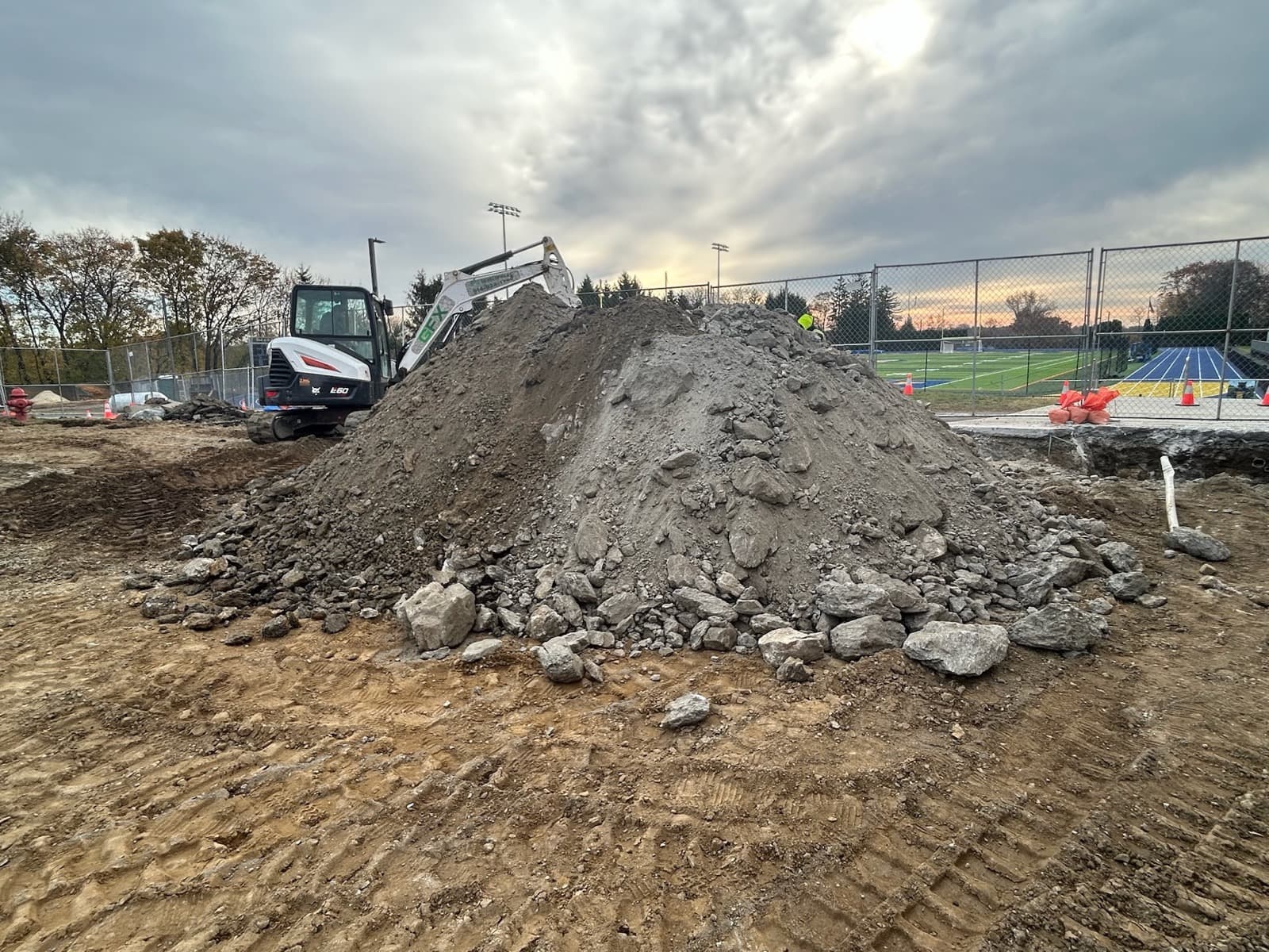 School Site Excavation